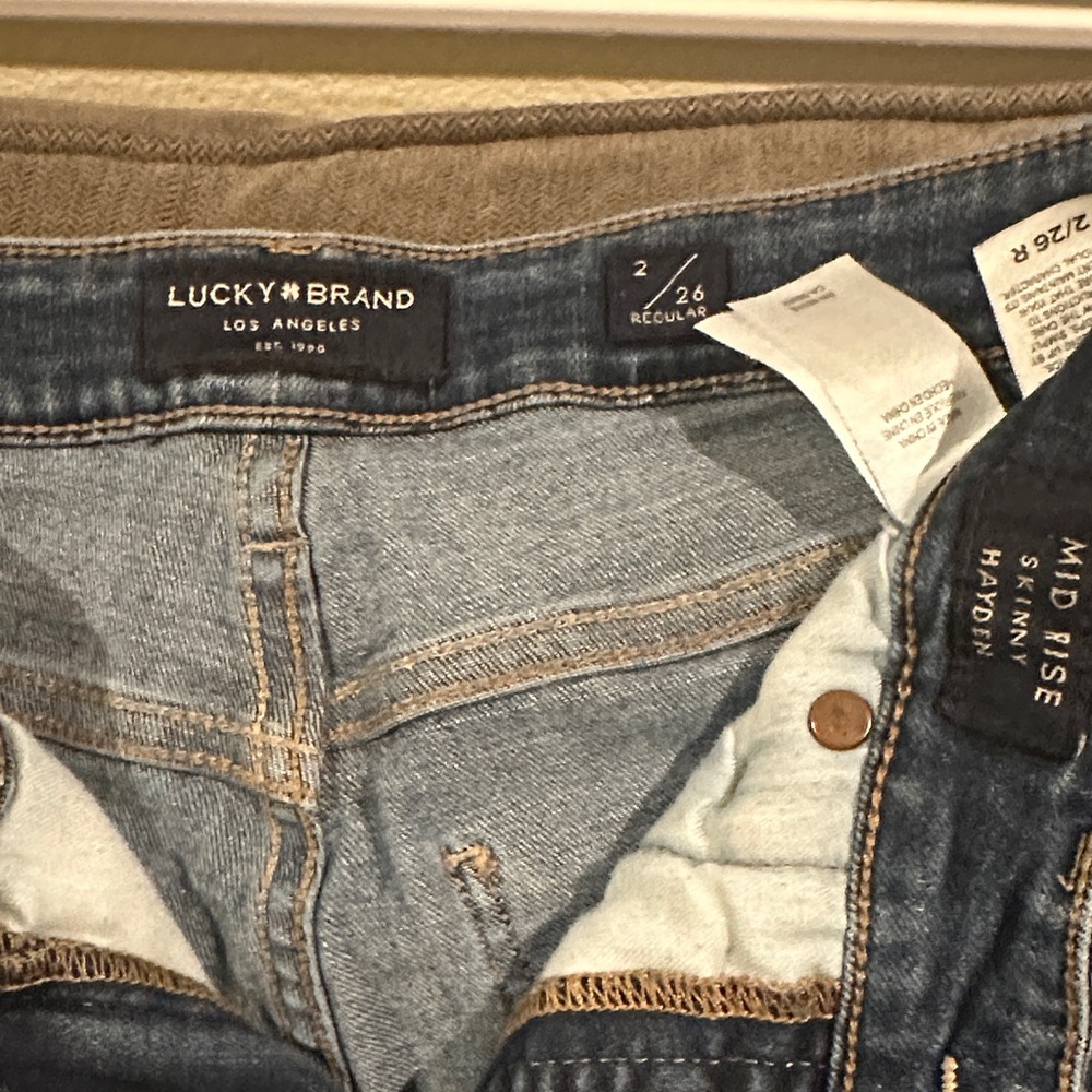 Lucky Brand Women’s Mid-Rise Skinny Hayden Jeans